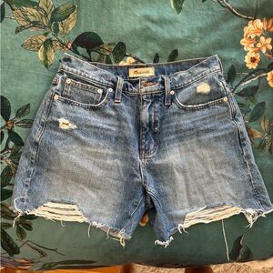 Madewell Relaxed Mid-length Denim Shorts